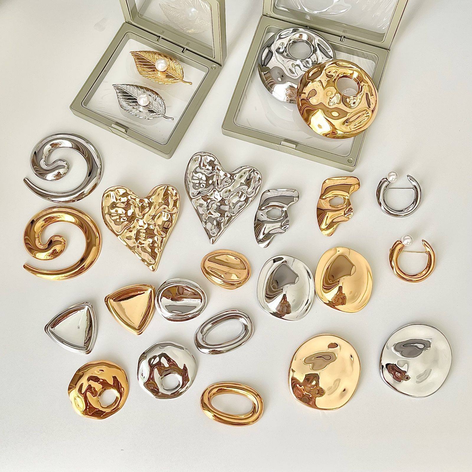 metal brooch for dress